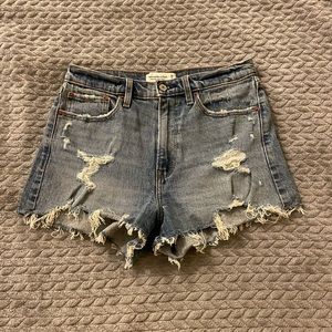 Abercrombie and fitch high rise mom short